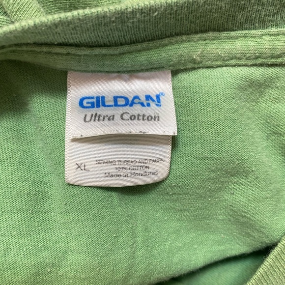 Gildan ultra cotton, Sierra Nevada brewing company shirt XL. Distress green. - Picture 4 of 6